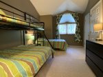 Twin Bunk beds and double/full bed